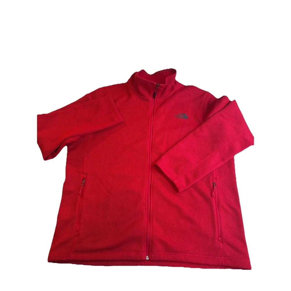 THE NORTH FACE Waffle Heavy Full Zip Sweater Jacket Men's‎ XXL